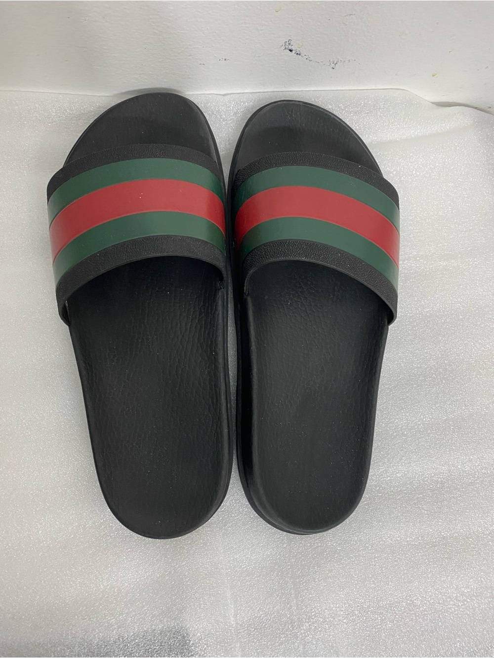 Gucci Web Slide Sandal . Made in Italy Size 11 . Serial number 429468 - Picture 2 of 8
